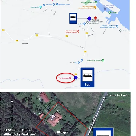 Lavendula - Tiny-apartment In Ambrosian - 1 Bis 2 Personen Trzebiez